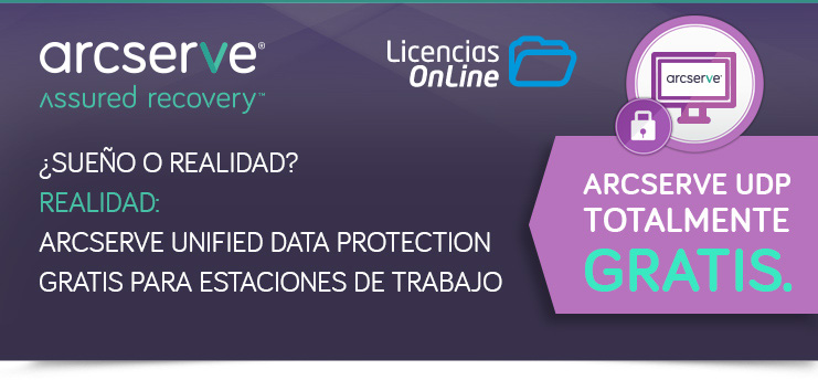 Arcserve Unified Data Protection gratis para estaciones de trabajo