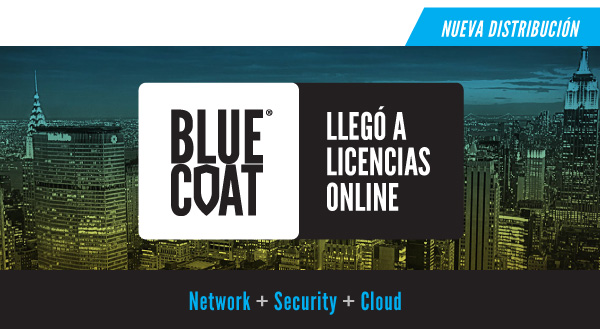 Nueva distribución | Blue Coat llegó a Licencias OnLine